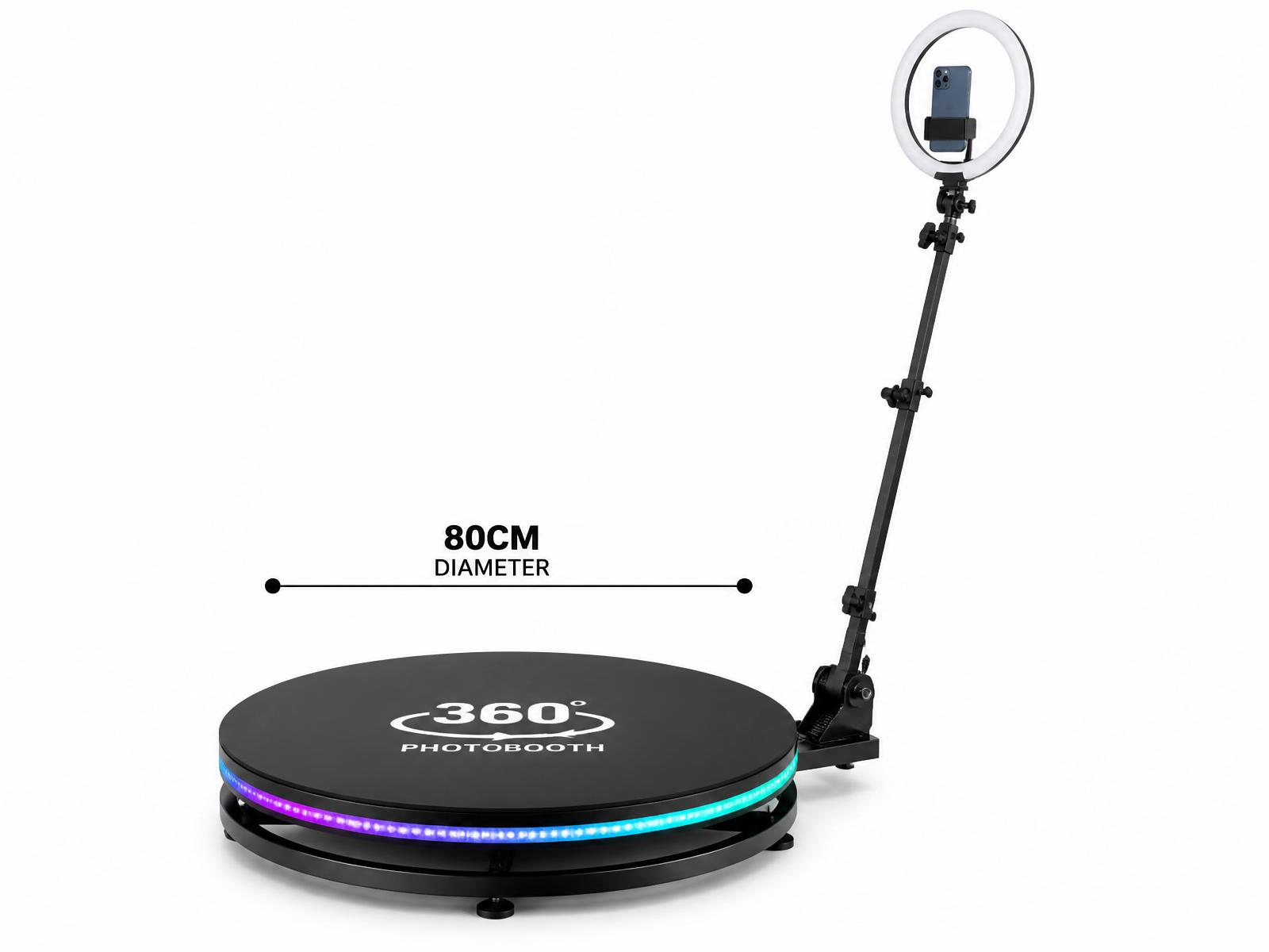 Prism 360 — 80cm rotating photobooth